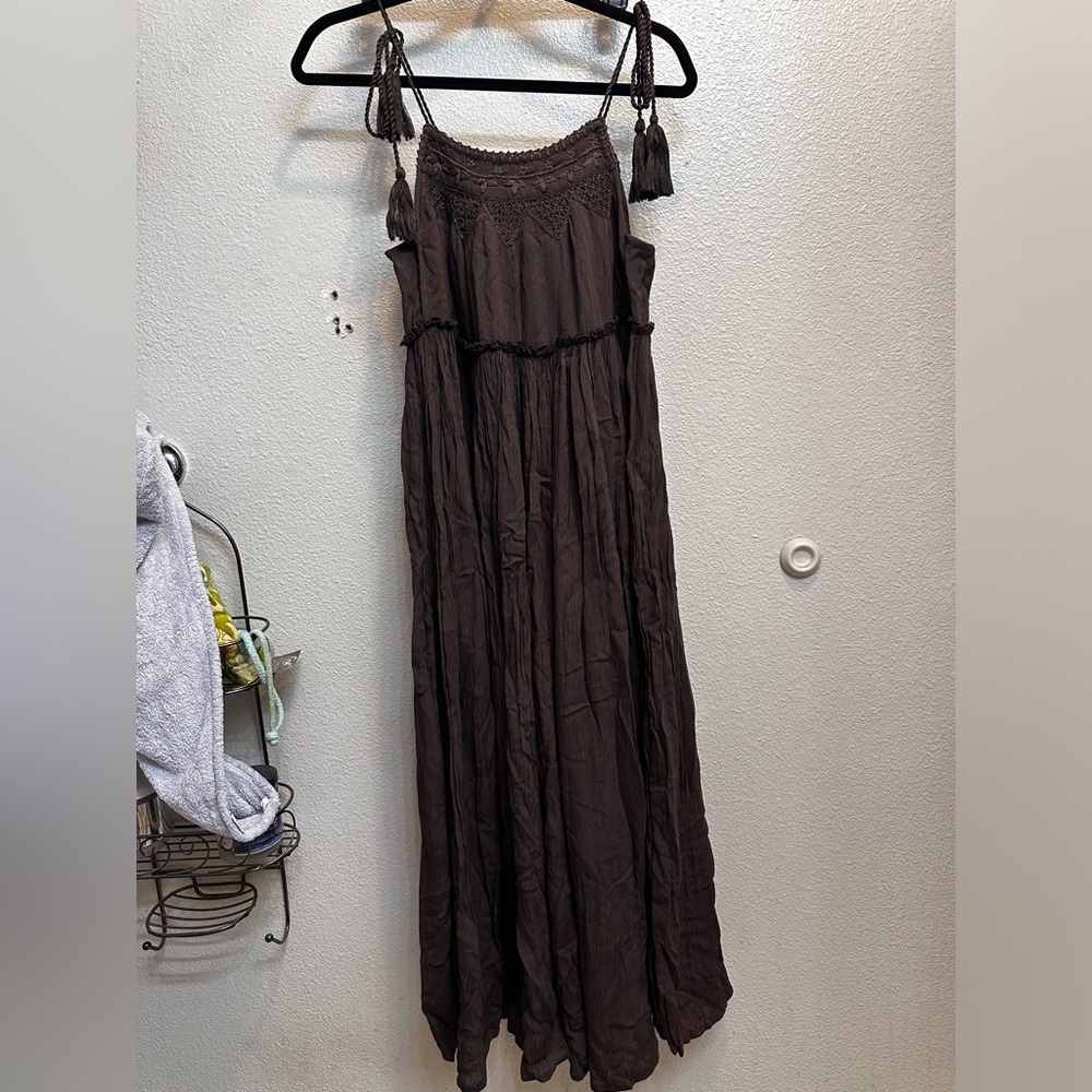 Talisman Embroidered Boho Babydoll Style Dress